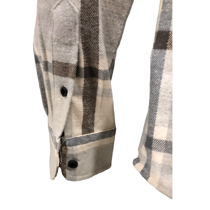 Camisa Estampado Rayas De Algodón Para Caballero LSN