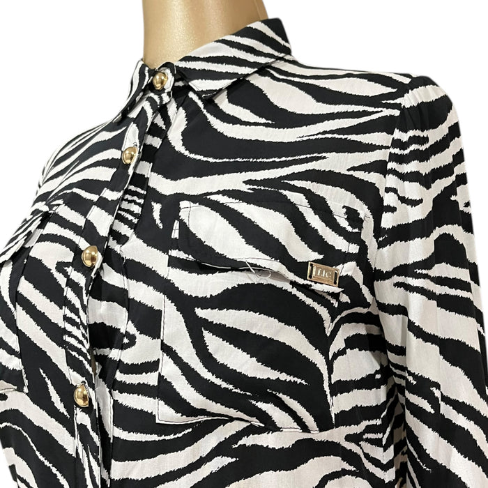 Camisa Estampado Zebra LC