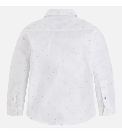 Camisa Slim Fit Blanco Para Niño Mayoral