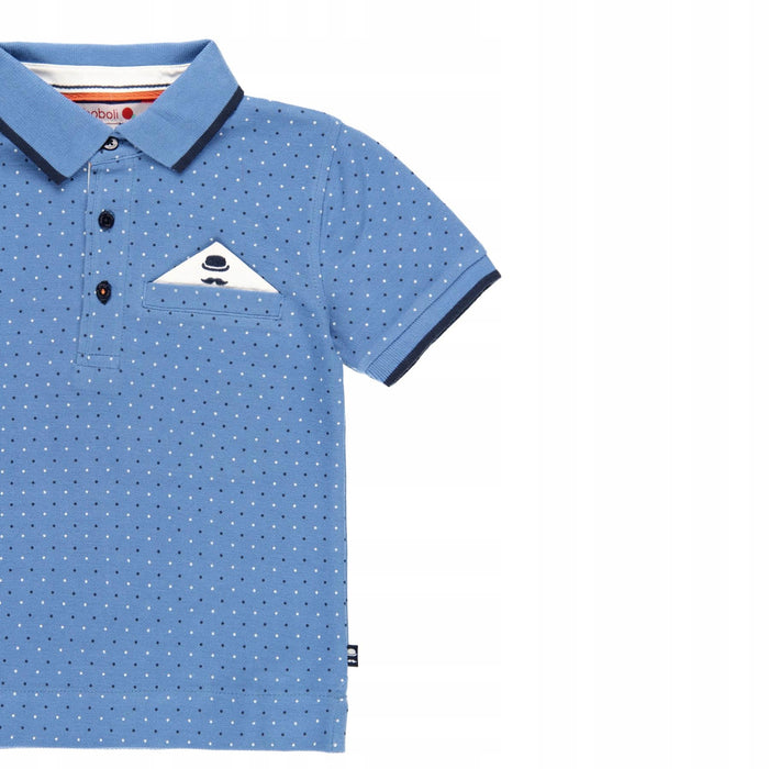 Camiseta tipo polo para niño BOBOLI