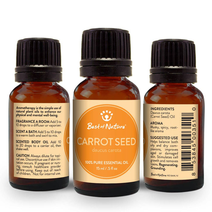 Carrot Seed Essential Oil – view 2