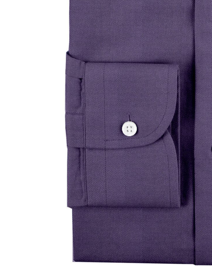 Cashmerello Alumo: Dark Purple Cotton Twill