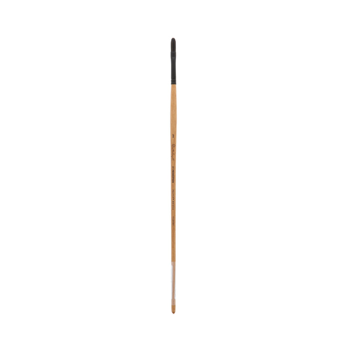 Catalyst Polytip Bristle Long Handle Brush - Filbert