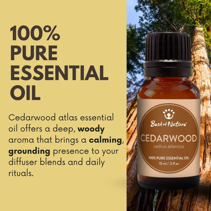Cedarwood Atlas Essential Oil – view 3