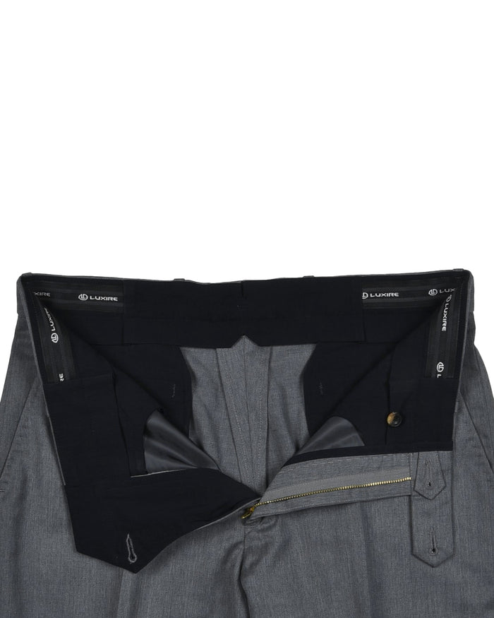 Cerruti: Nickel Grey Dress Wool
