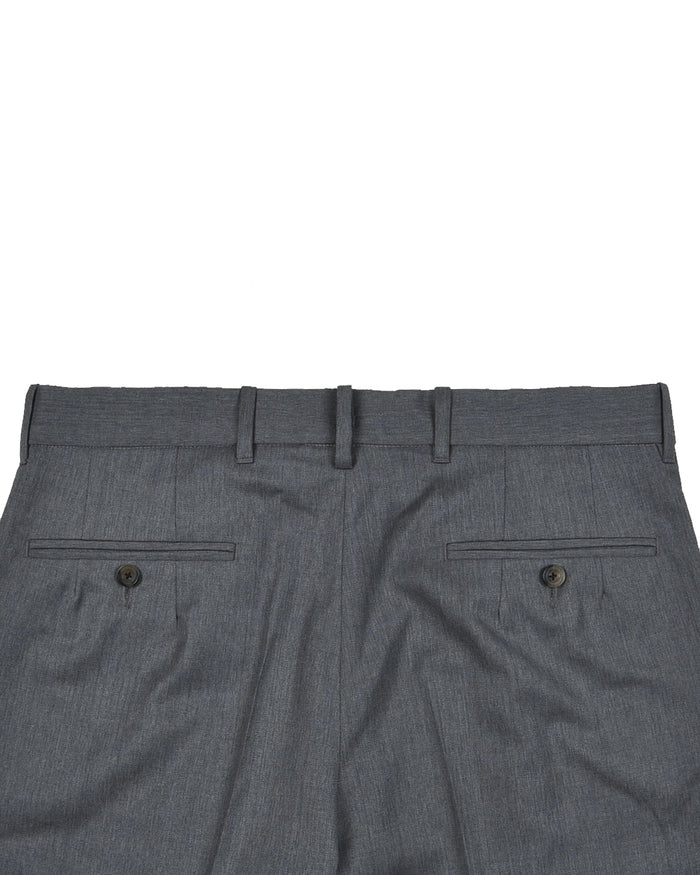 Cerruti: Nickel Grey Dress Wool