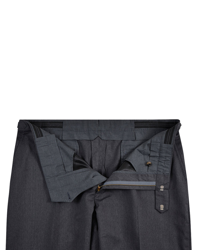 Cerruti: Steel Grey Dress Wool