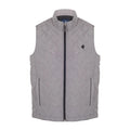Chaleco En Poliester Fino Doble Vista Color Gris Rock Hampton Polo Team