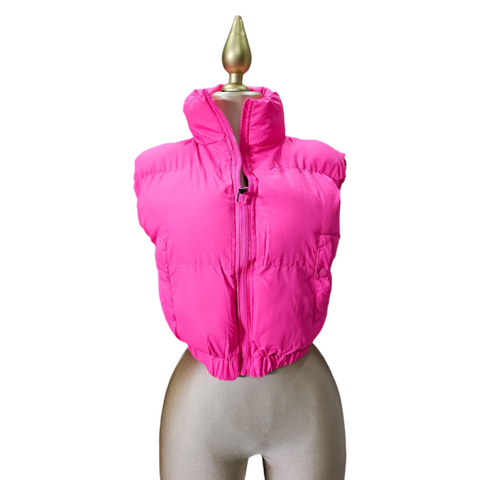 Chaleco Fucsia Para Dama ANWND LOS ANGELES