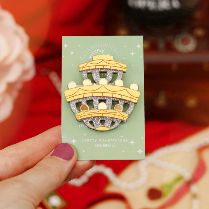 Chandelier Brooch