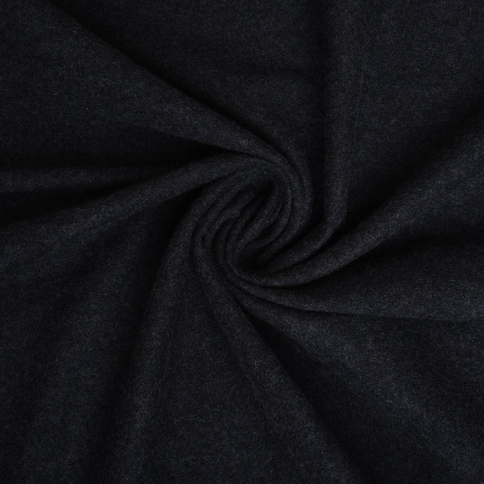 Charcoal Wool Flannel Pant