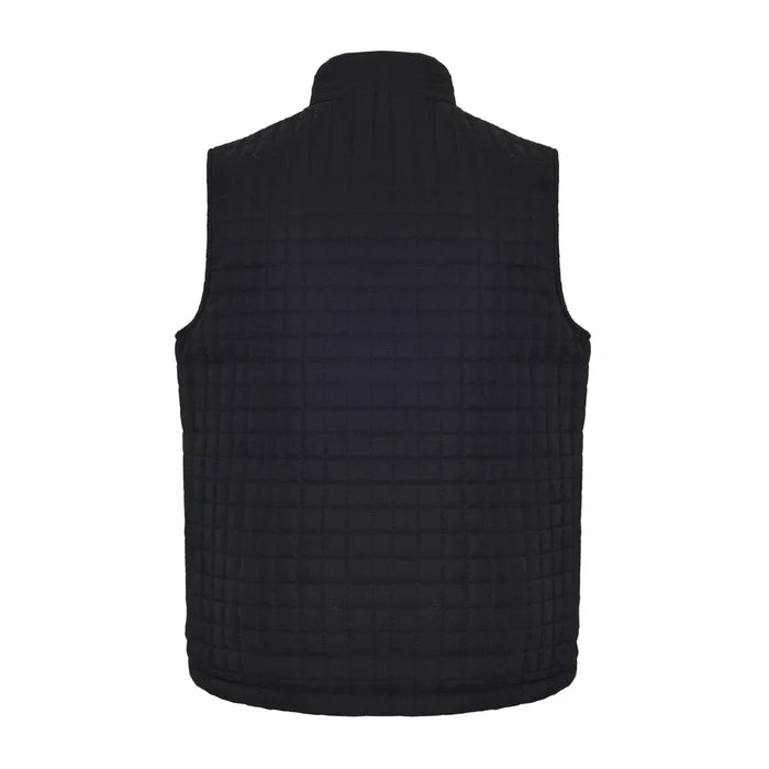 Cheleco Doble Vista Capitonado Negro Rock Hampton Polo Team
