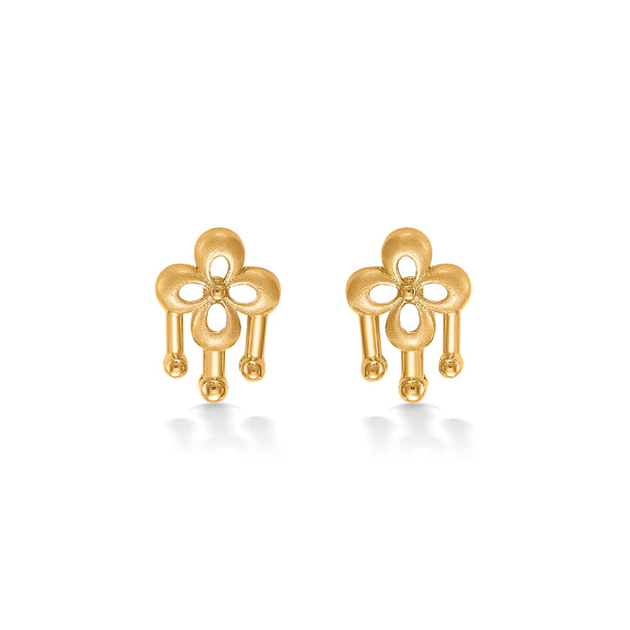Chic Minis Yellow Gold Kids Earring