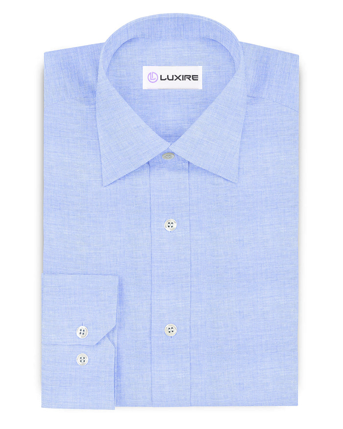 Cobalt Blue End on End Shirt