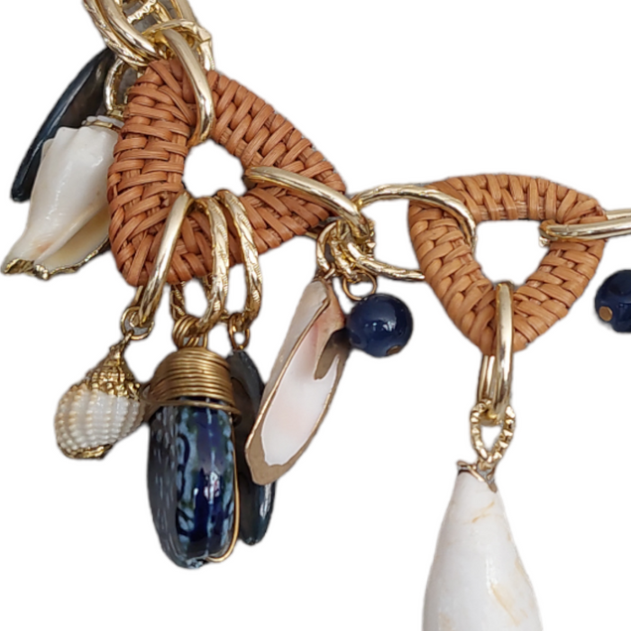 Collar de Piedra Natural "Caracoles"