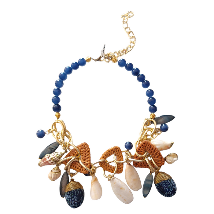 Collar de Piedra Natural "Caracoles"
