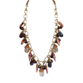 Collar Piedra Natural "Café"
