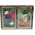 Congress 1026119 Playing Cards Butterfly Cel-U-Tone Finish 2 Piece Of 2, Multi-Colored