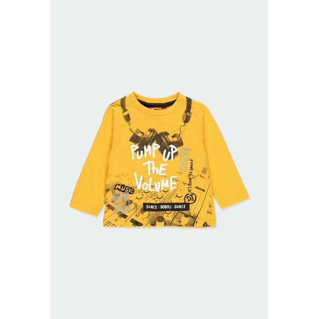 Conjunto 2 piezas camiseta “PUMP UP THE VOLUME” y pans niño BOBOLI