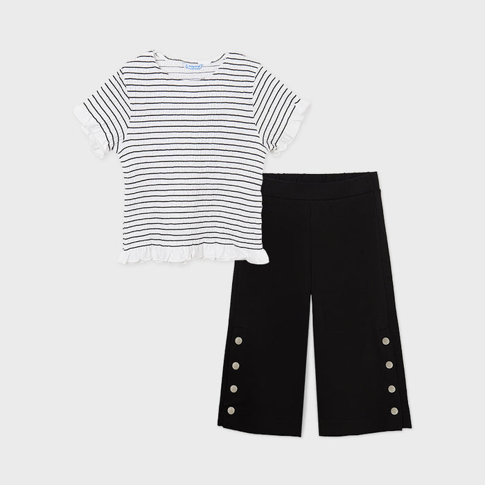 Conjunto 2 piezas playera y pantalón punto Mayoral