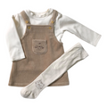 Conjunto De 3 Piezas Para Bebé Niña Losan