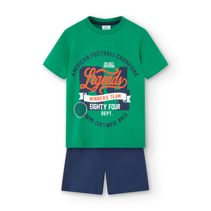 Conjunto De Punto “Legends” Para Niño BOBOLI