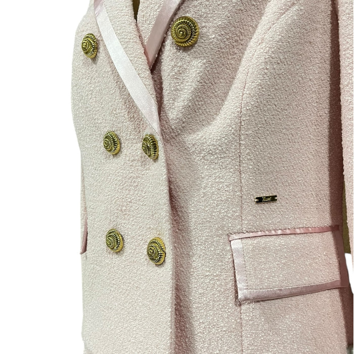 Conjunto De Saco Y Pantalón Rosa Para Dama MUSSI