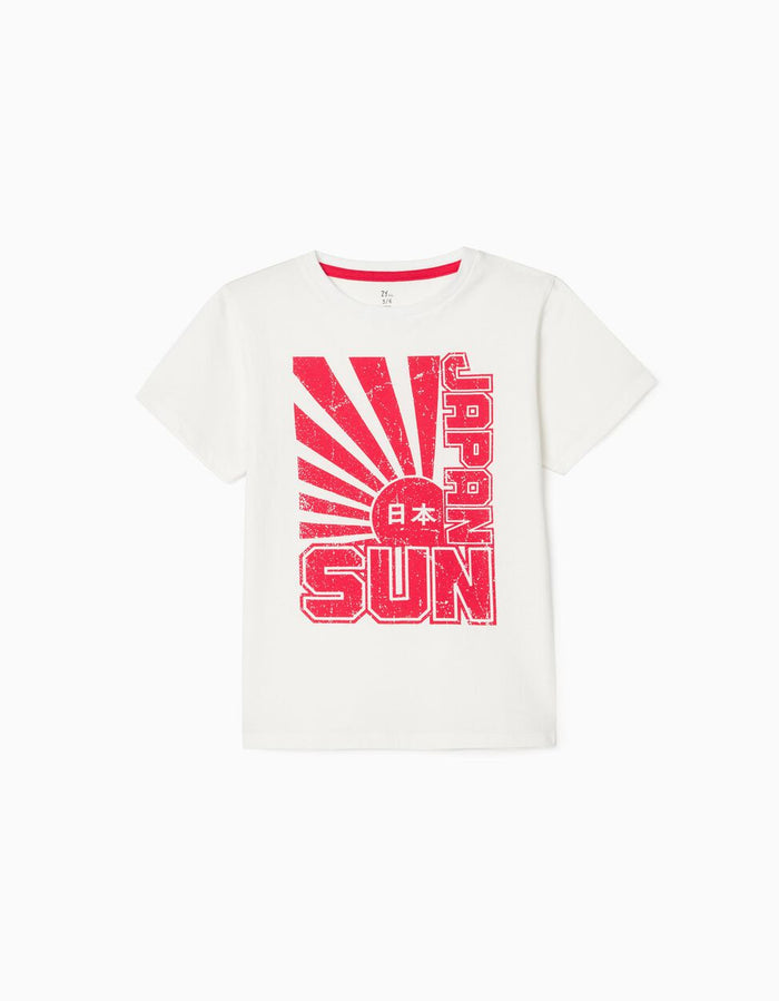 Conjunto Deportivo De 3 Piezas "Japan Sun" Para Niño ZIPPY