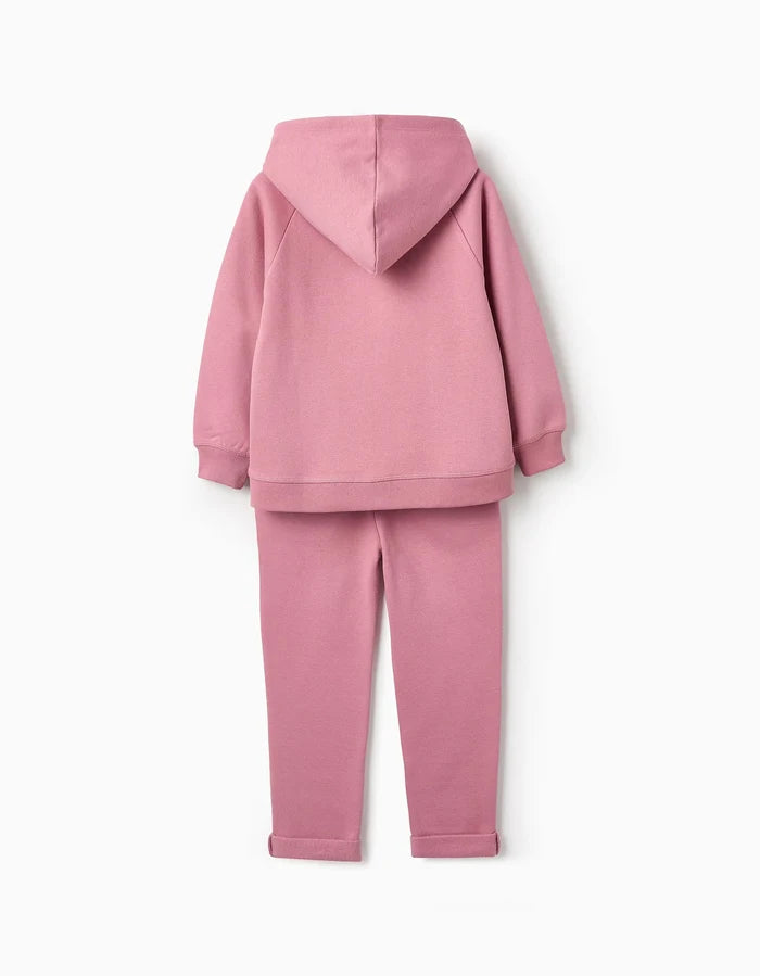 Conjunto Perchado Para Niña New York Rosa/Blanco ZIPPY