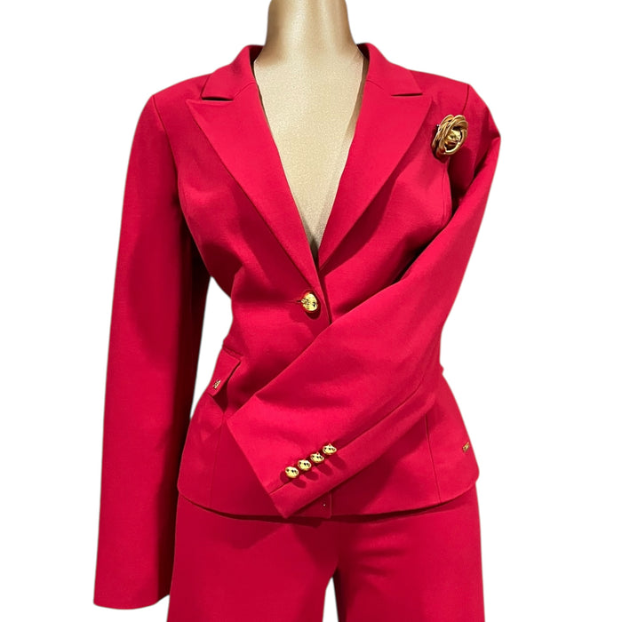 Conjunto Saco Y Pantalón Rojo MUSSI