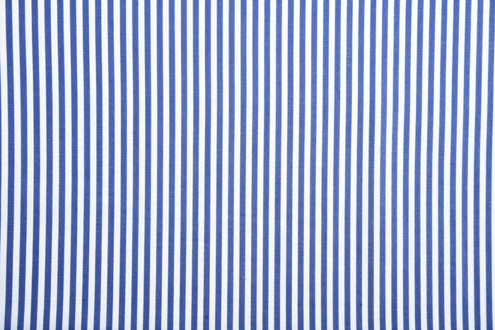 Cornflower Blue White Candy Stripes