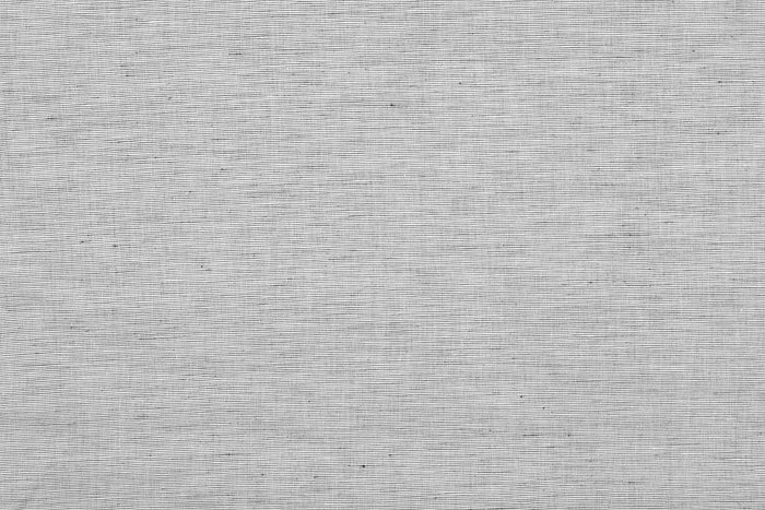 Close up of the custom linen shirt for men in black and white chambray by Luxire Clothing