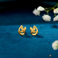 Dainty Dots Yellow Gold Kids Earring