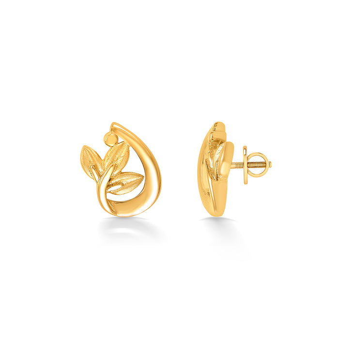 Dainty Dots Yellow Gold Kids Earring