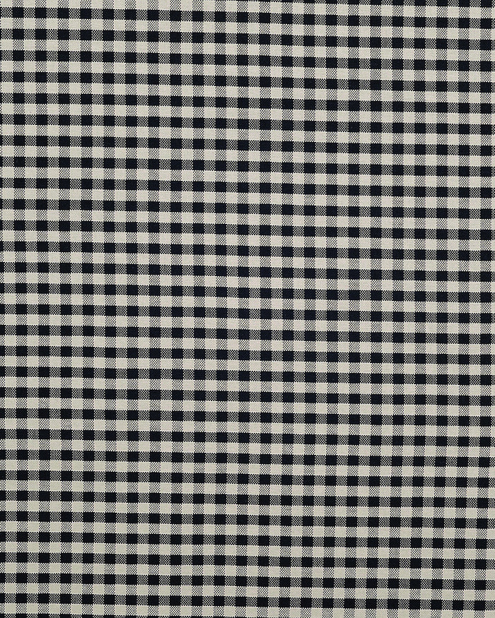 Dark Navy Ecru Gingham Shirt