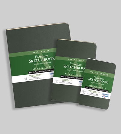 Delta Series Premium Soft-Cover Sketch Books