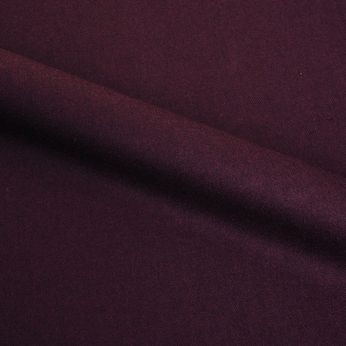 Dugdale Maroon Wool Flannel Dress Pant
