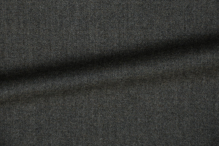 Dugdale Olive Grey Wool Flannel Dress Pant