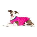 DULUTH DOUBLE FLEECE MULBERRY PLAID/FUSCHIA