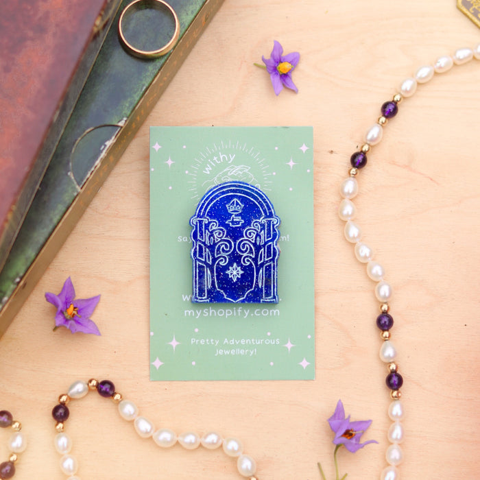 Dwarven Doors Brooch