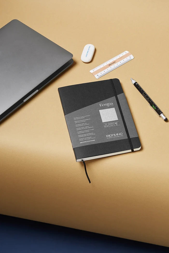Ecoqua+ Fabric-Bound Notebooks - 5.8" x 8.3" (A5)
