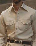 Ecru Twill Shirt