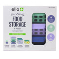 Ello 1580965 Ello Eco Friendly Food Storage 16 Piece Set