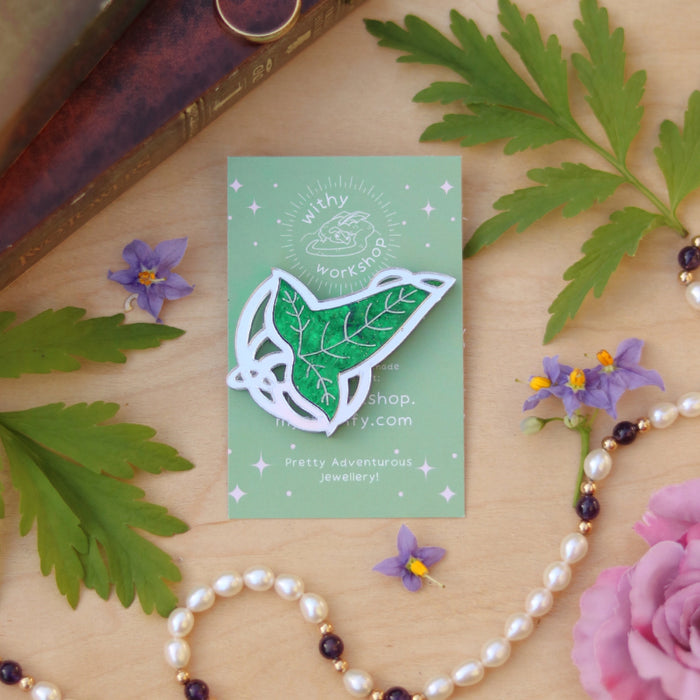 Elven Leaf Brooch