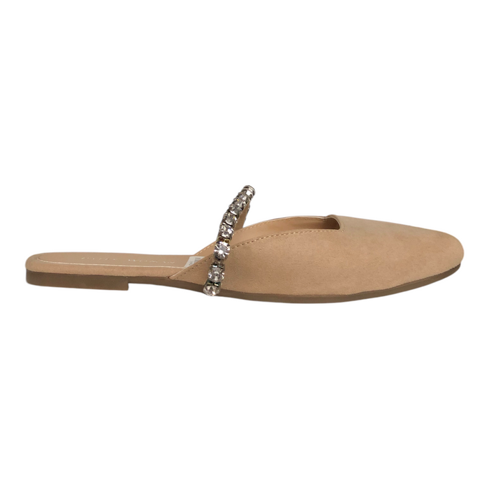 Flats Color Durazno Pedrería Para Dama Patey Woman