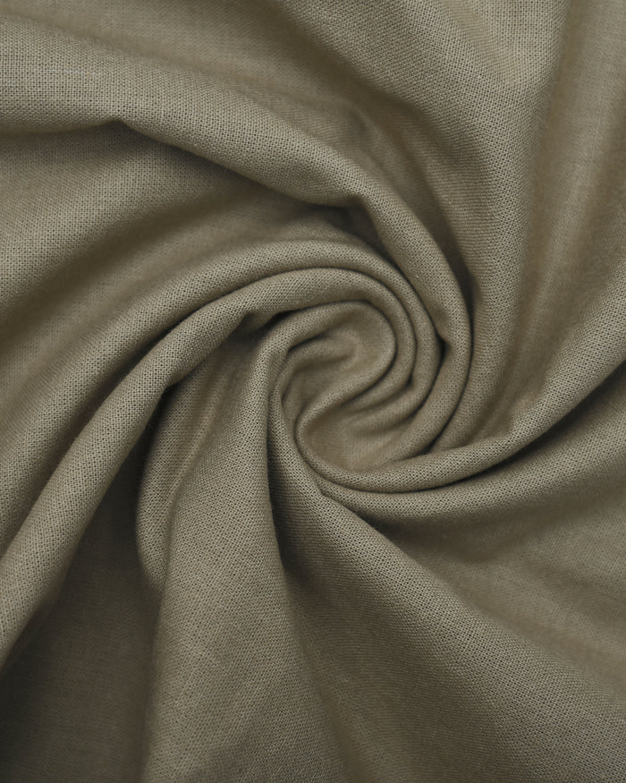Fresco Cotton Pale Olive Shirt Jacket