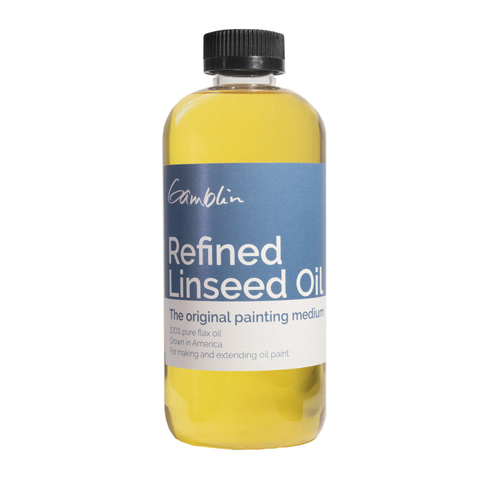 Gamblin Refined Linseed Oil