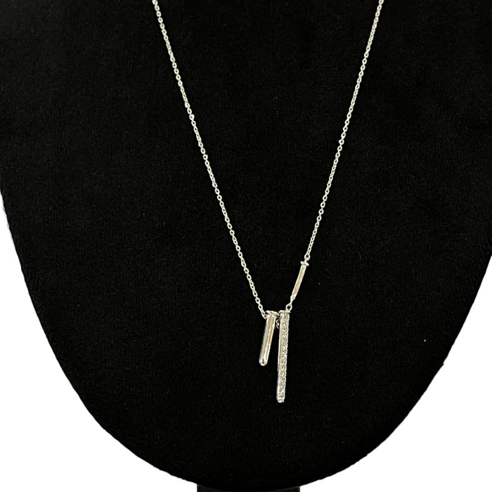 Gargantilla Plata S925 Rodio Clavo