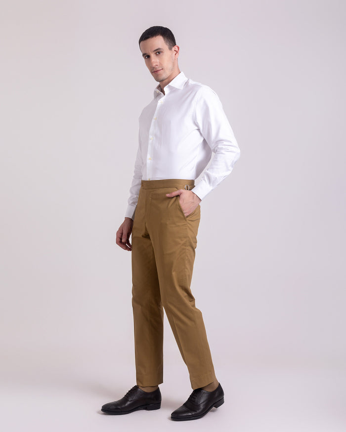 Genoa Light Copper Dress Pant