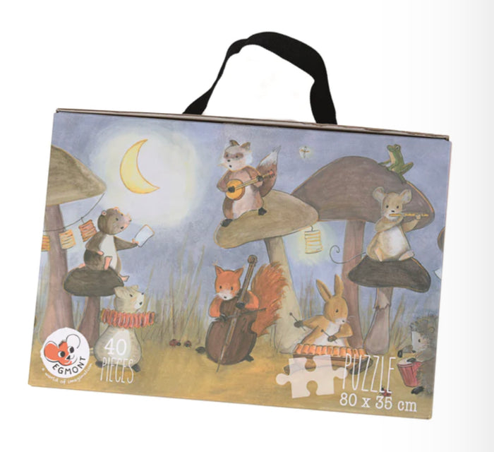 Giant musician puzzle for kids